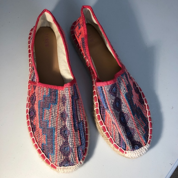 J. Crew Shoes - J.CREW Factory Tribal Print Espadrilles